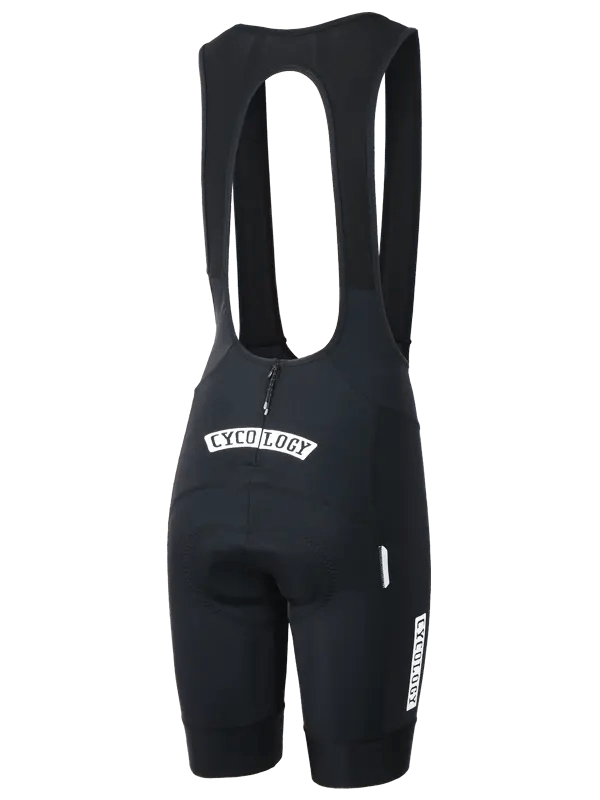 Cycology Women's Logo Quick Pee Bibshorts - Cycology Clothing UK