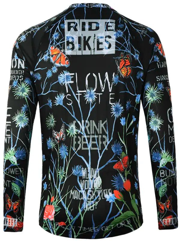 Gangsta Long Sleeve MTB Jersey - Cycology Clothing UK