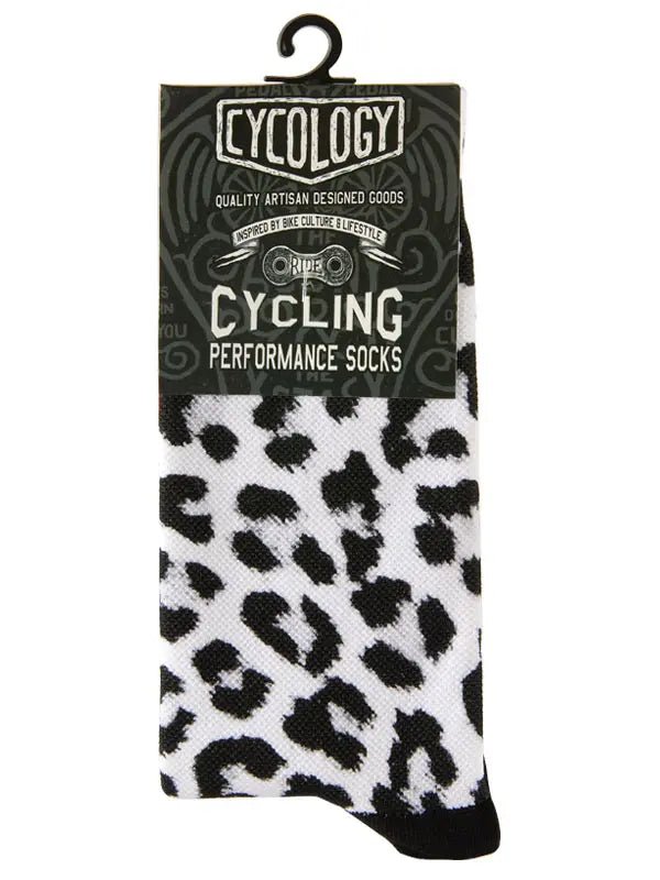 Kitty White Cycling Socks - Cycology Clothing UK