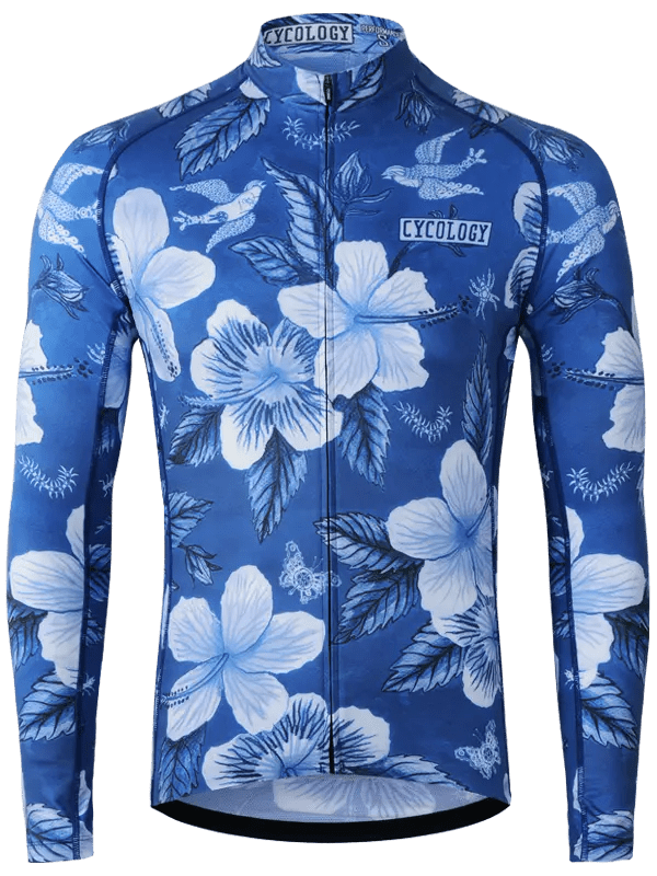 Maui Men's Summer Long Sleeve Jersey - Cycology Clothing UK