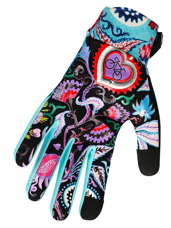 Secret Garden Winter Cycling Gloves - Cycology Clothing UK