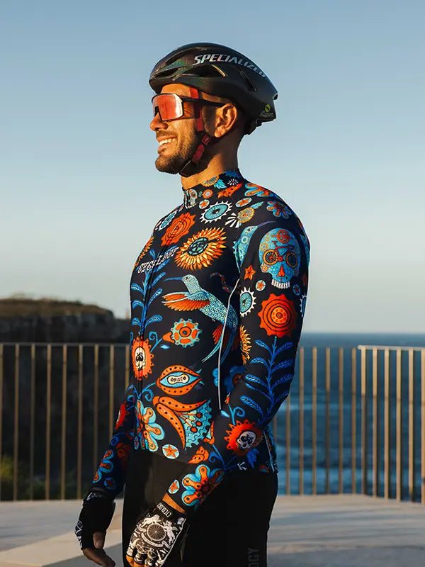 Tijuana Men's Winter Long Sleeve Jersey - Cycology Clothing UK