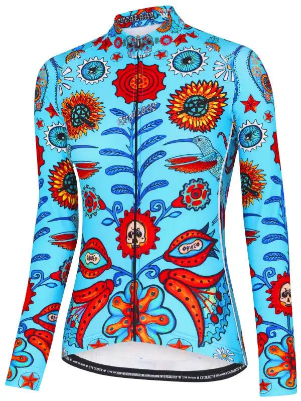 Tijuana Women's Winter Long Sleeve Jersey - Cycology Clothing UK