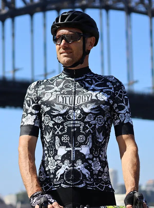 Velo Tattoo Men's Jersey - Cycology Clothing UK