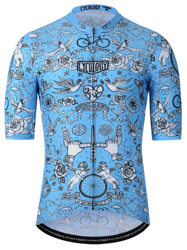 Velo Tattoo Men's Reborn Jersey - Cycology Clothing UK