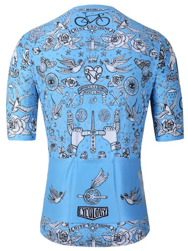 Velo Tattoo Men's Reborn Jersey - Cycology Clothing UK