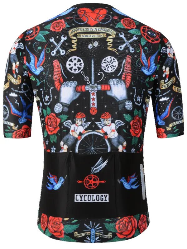 Velo Tattoo OG Men's Reborn Jersey - Cycology Clothing UK