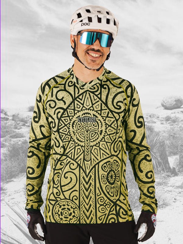 Zanzibar Long Sleeve MTB Jersey - Cycology Clothing UK