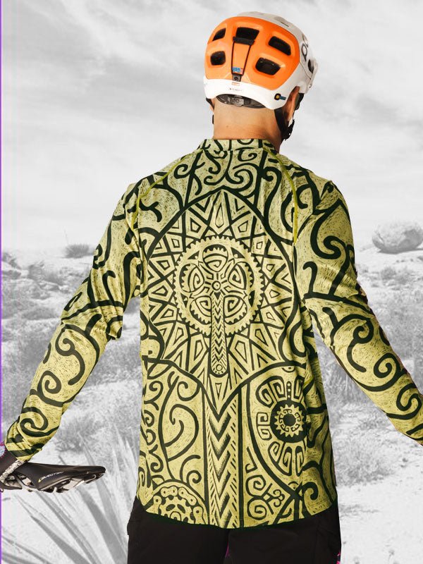 Zanzibar Long Sleeve MTB Jersey - Cycology Clothing UK