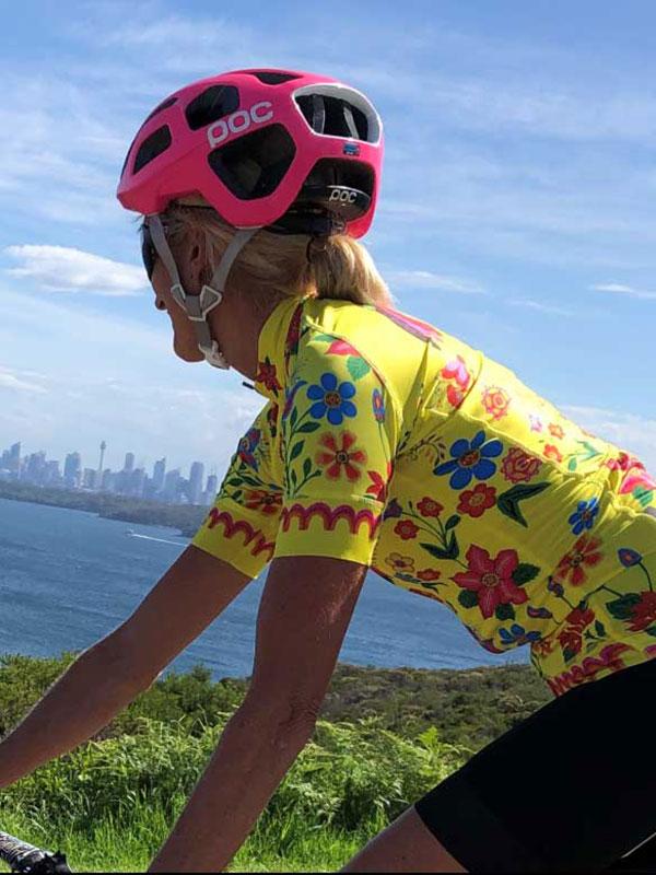 Womens yellow cycling deals jersey