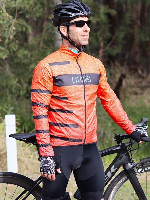 Windproof on sale cycling top